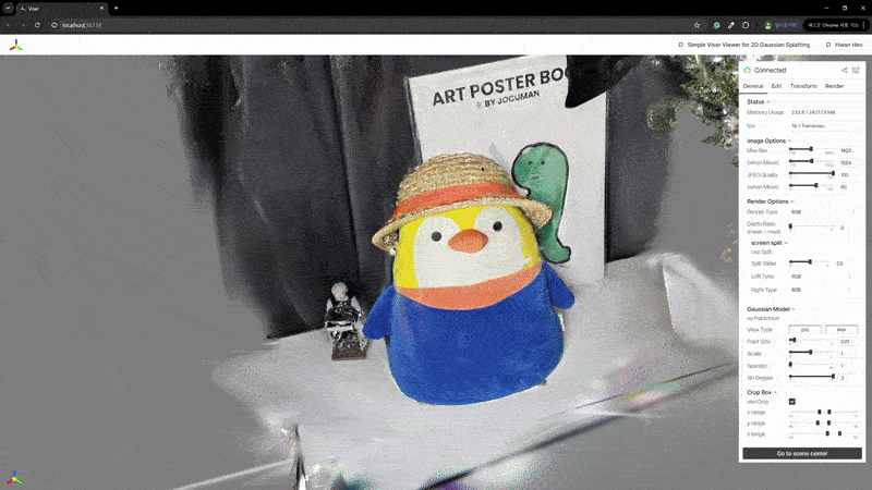 DeepSFM + NeRF Face teaser